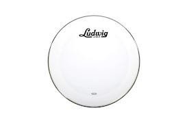 LUDWIG - LW1226P3SWV 26" POWERSTROKE 3 S WHITE W/SCRIPT LOGO